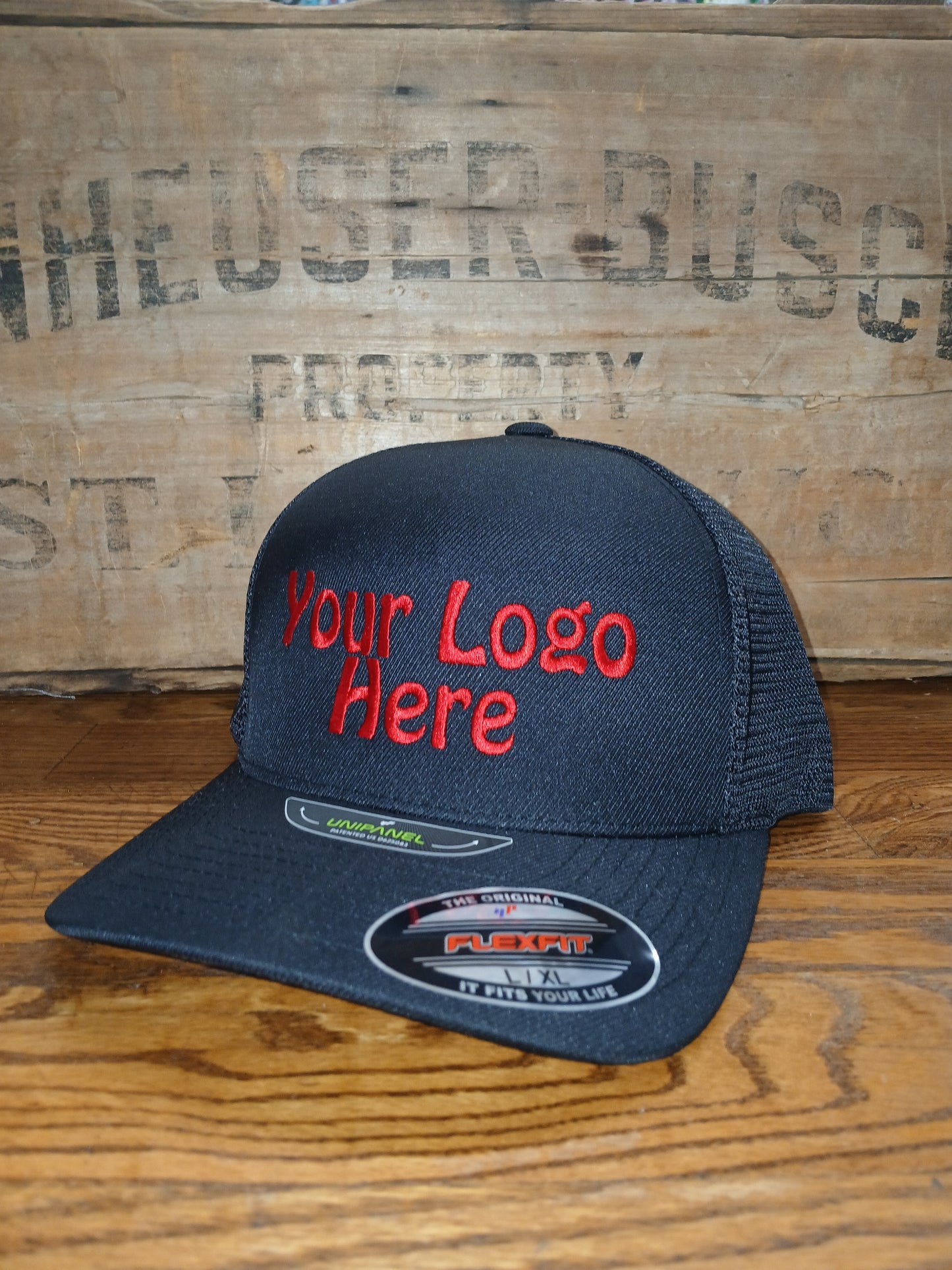 Your Logo or design with choice of styles and colors to suite your needs