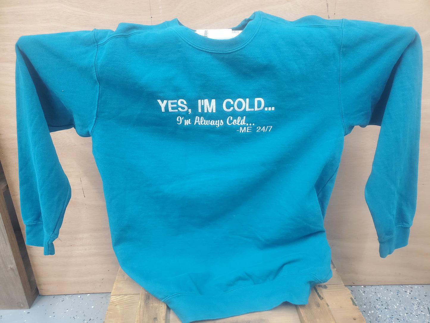 Crew neck sweatshirt