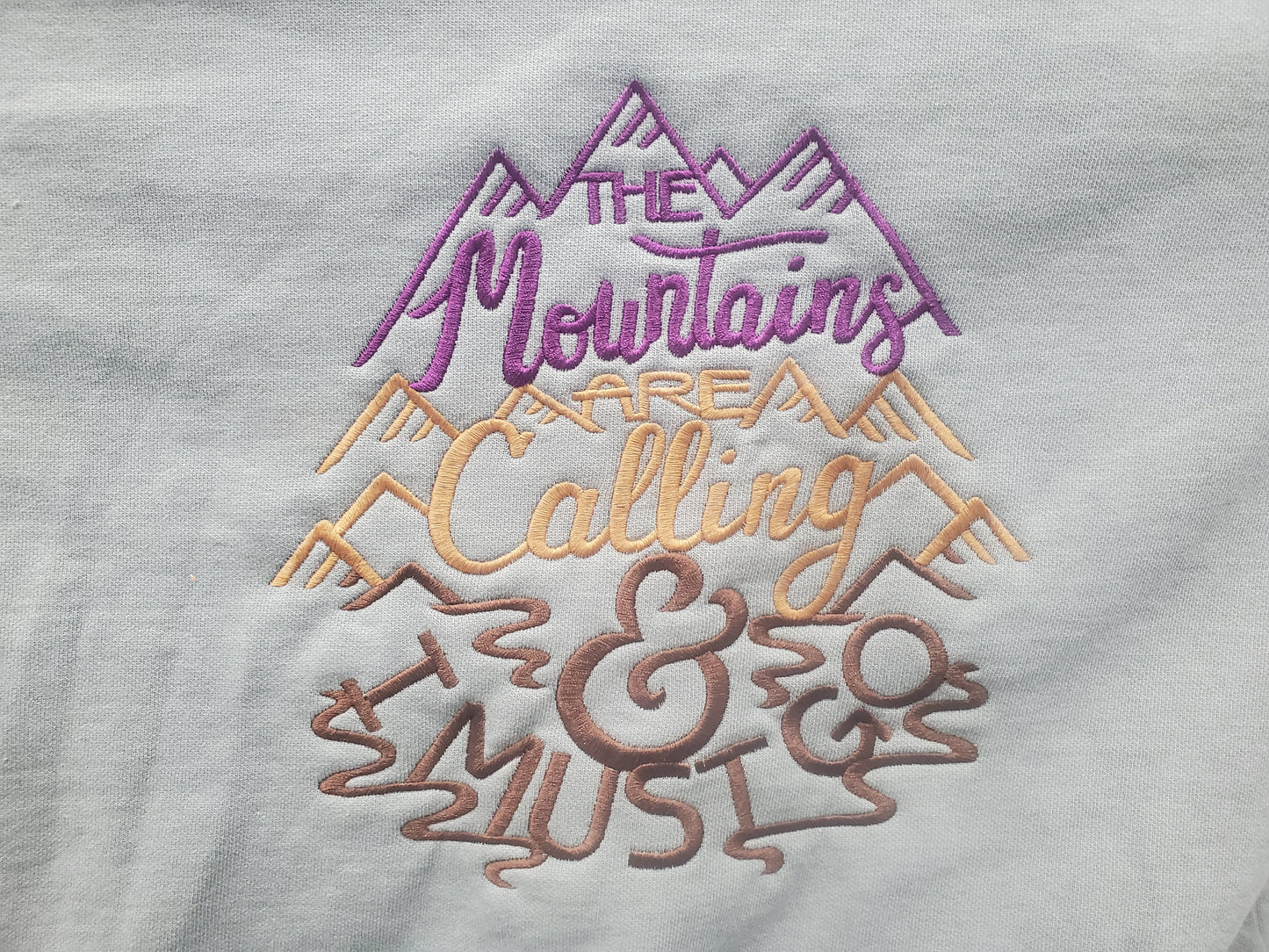 Crew neck sweatshirt