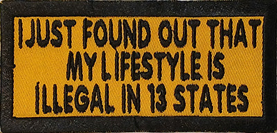 NSFW Embroidered Patches