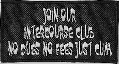 NSFW Embroidered Patches