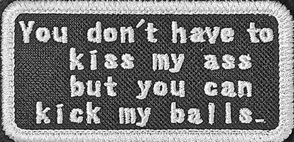 NSFW Embroidered Patches